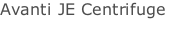 Avanti JE Centrifuge